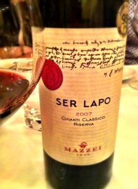 Ser Lapo Mazzei Chianti classico reserva